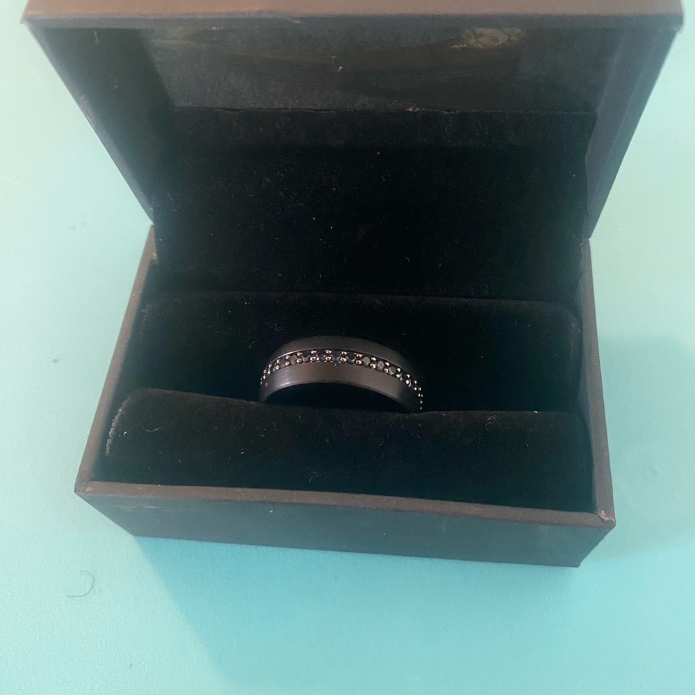 Stainless steel Diamond RING